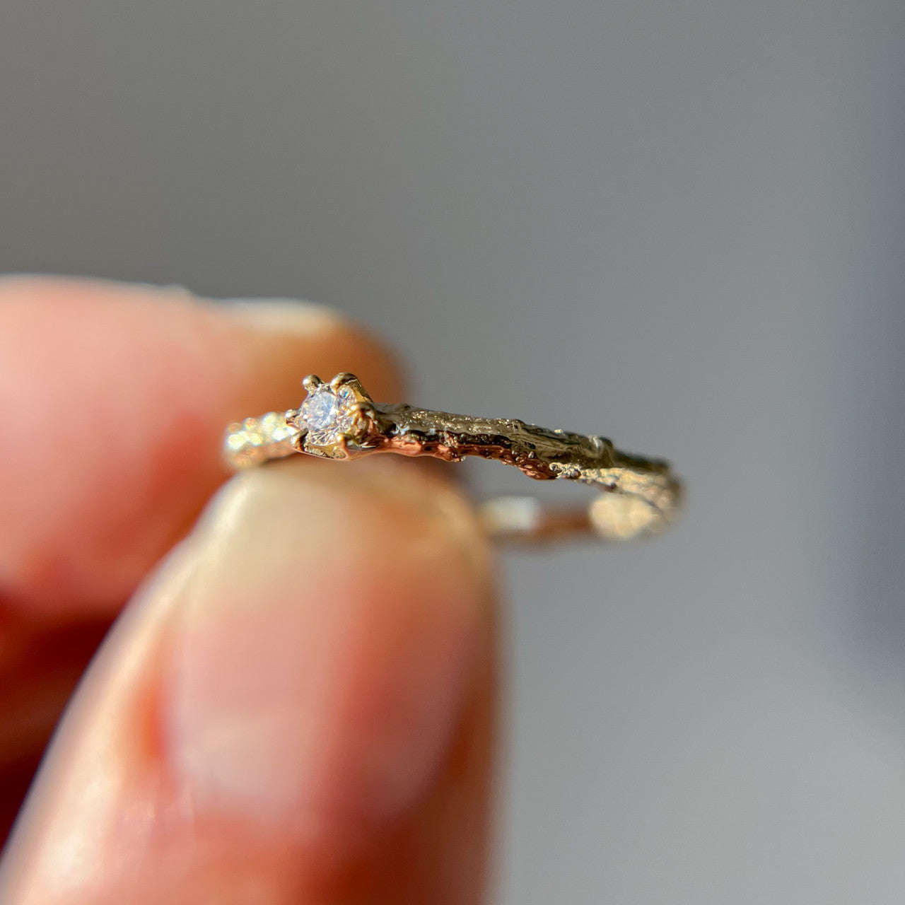Lila Diamond Solitaire