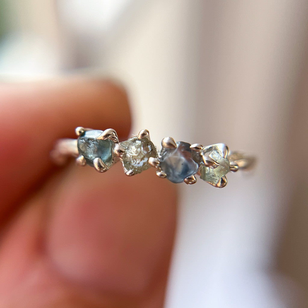Garland Four Stone Ring - Ready To Ship