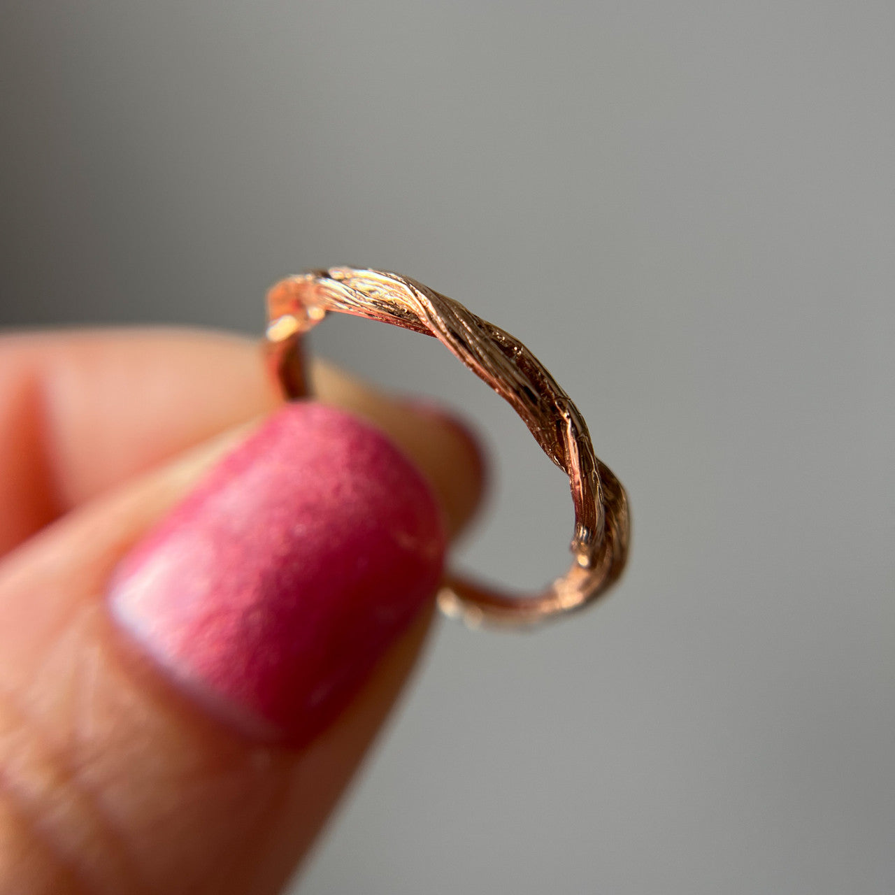 14K Rose Gold Union Ring