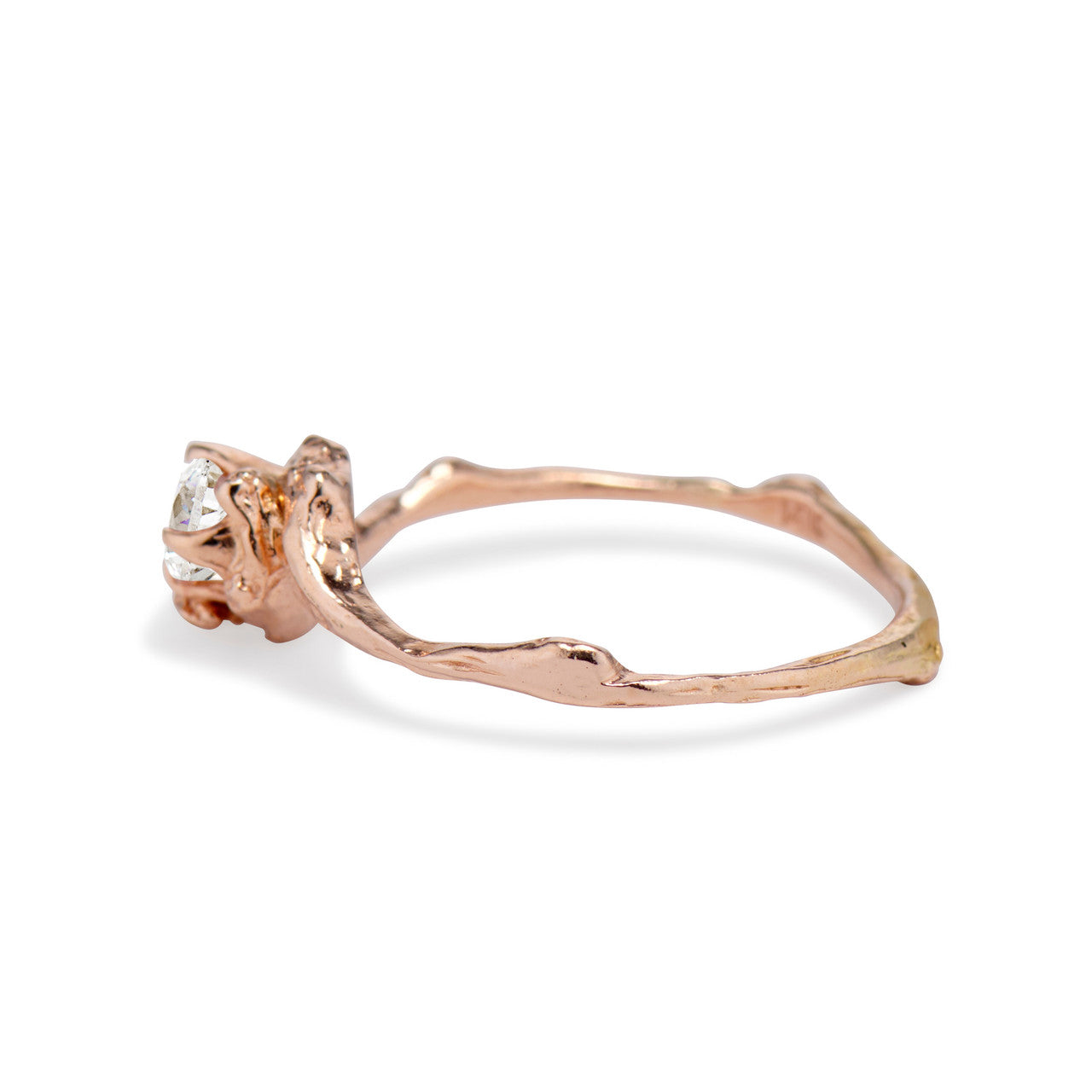 Petite Naples Diamond Solitaire