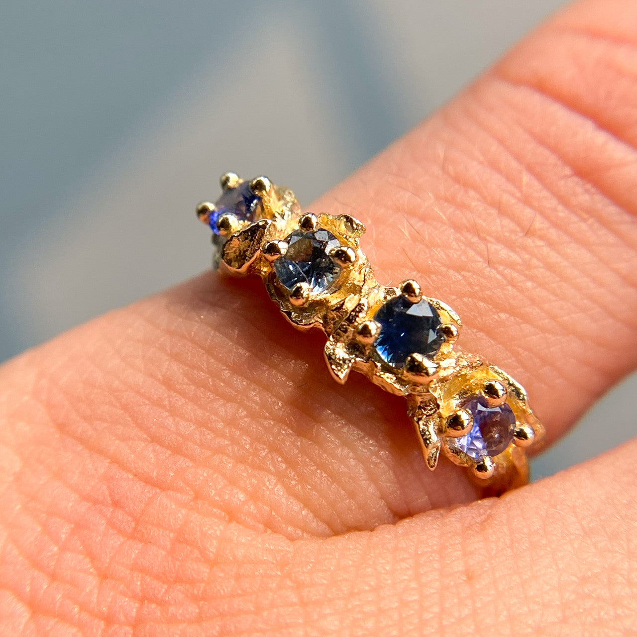 Union Montana Sapphire Four Stone Ring