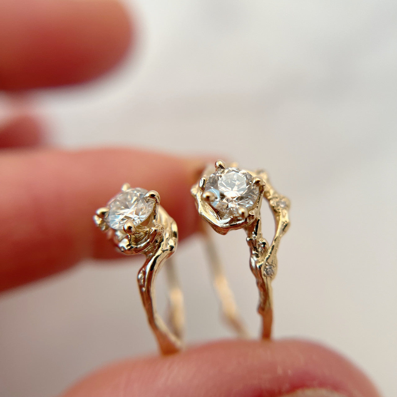 Petite Naples Diamond Solitaire