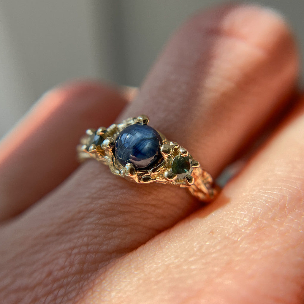 Woodland Three Stone Setting