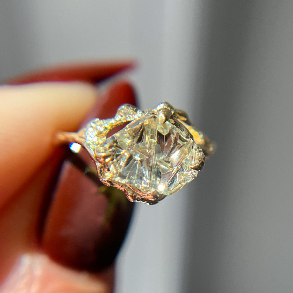 Naples Half Halo Ring Setting