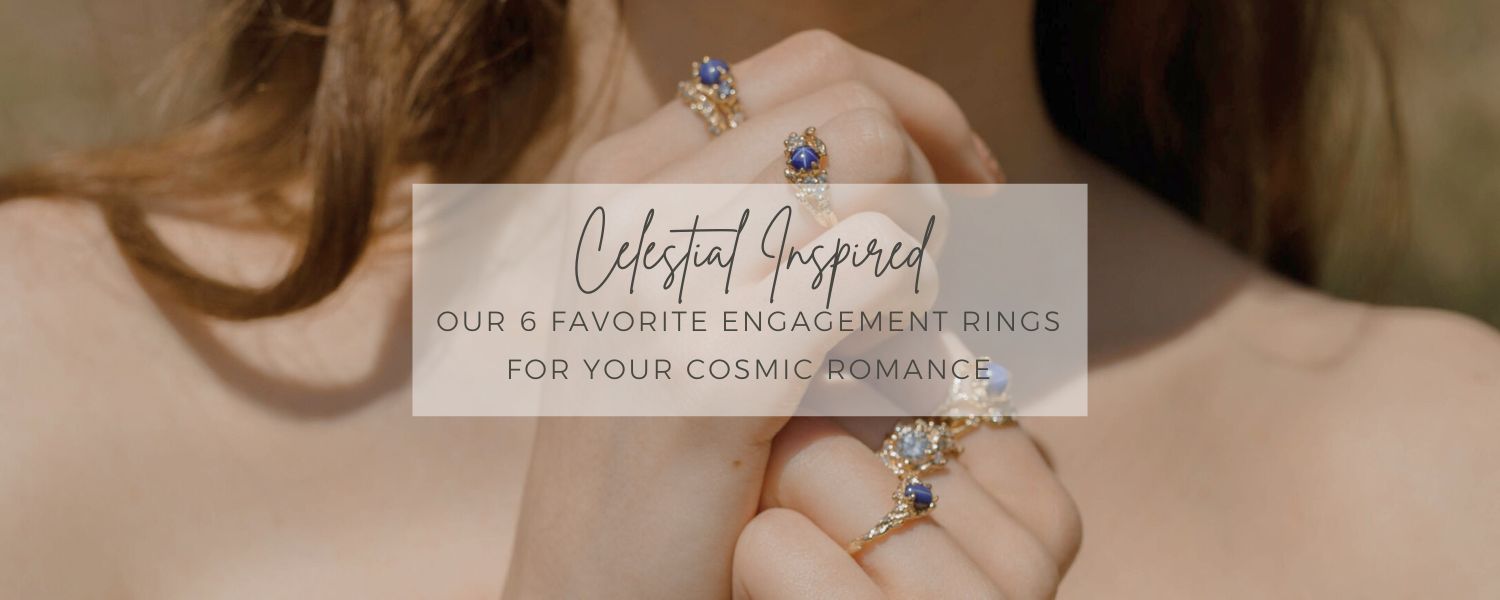 Our Six Favorite Celestial-Inspired Engagement Rings for Your Cosmic Romance