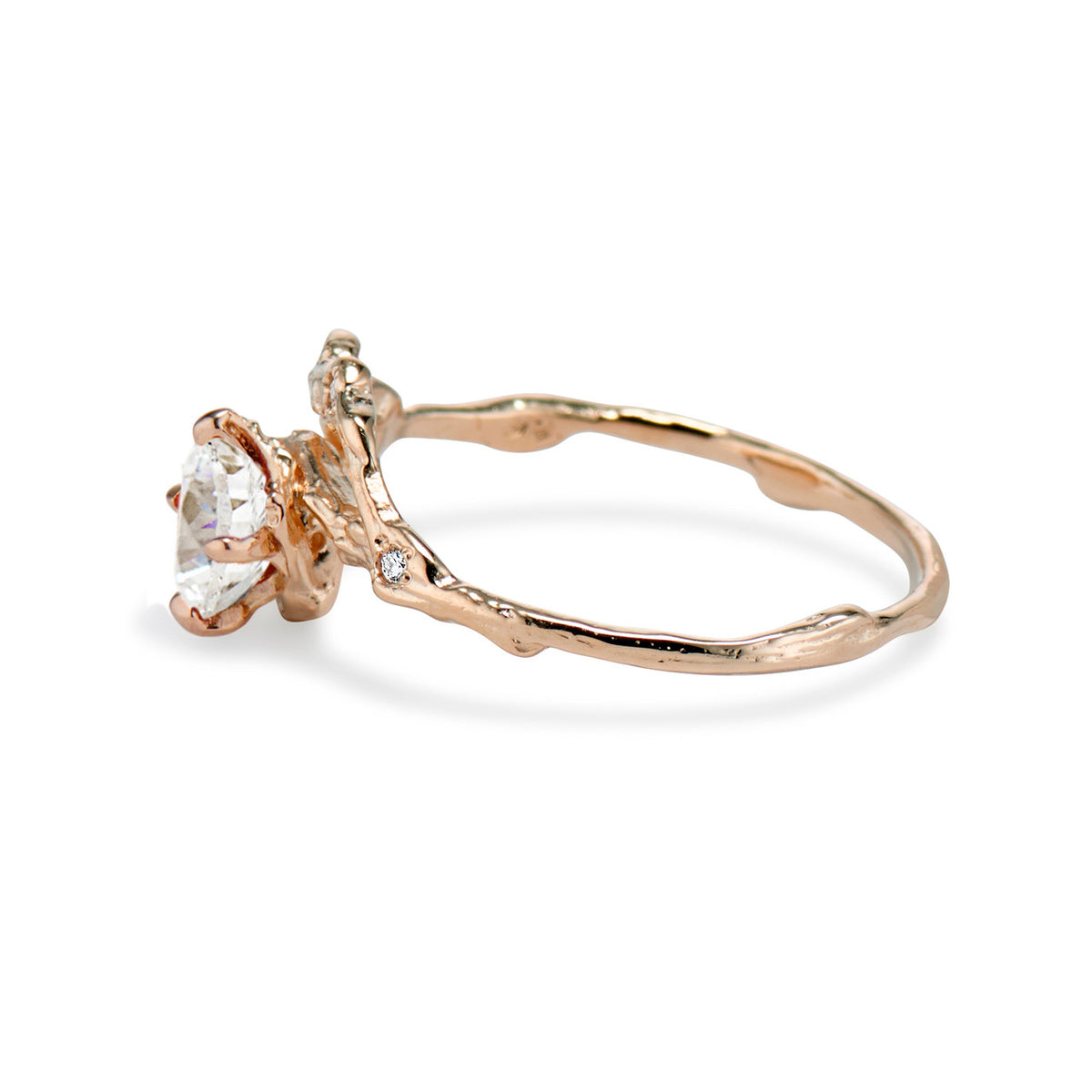 Demi Naples Diamond Half Halo Ring
