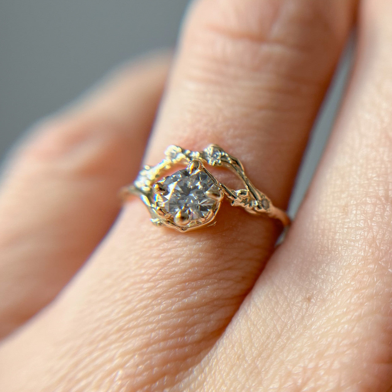 Demi Naples Diamond Half Halo