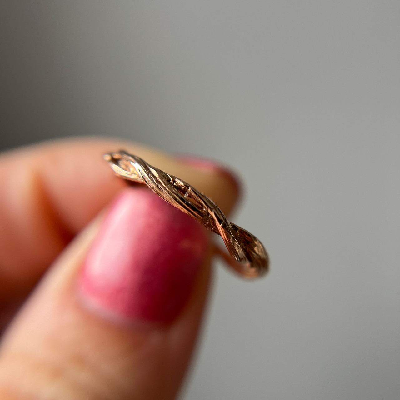 14K Rose Gold Union Ring