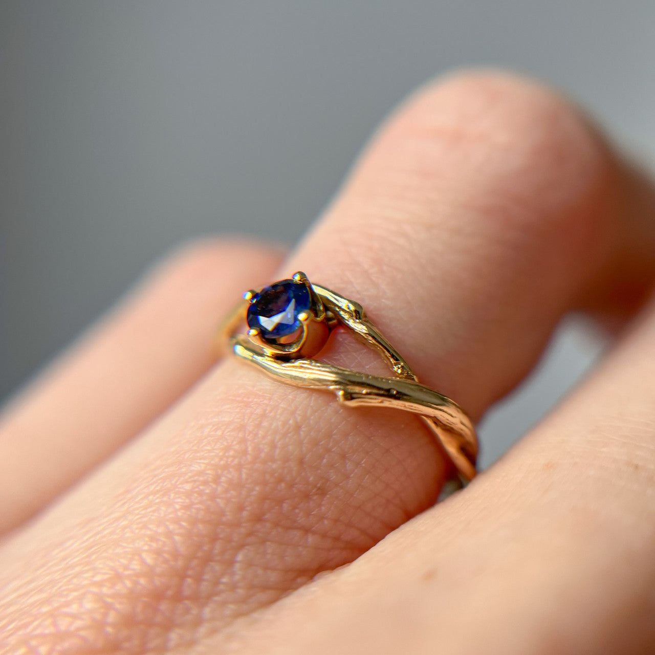 Petite Unity w/Sapphire - Ready To Ship