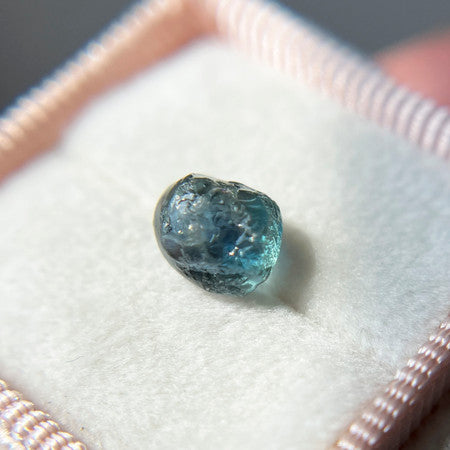Rough Uncut Blue Green Montana Sapphire