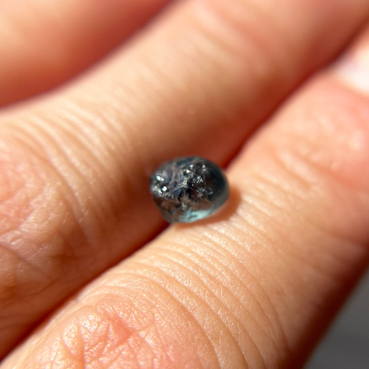 Rough Uncut Blue Green Montana Sapphire