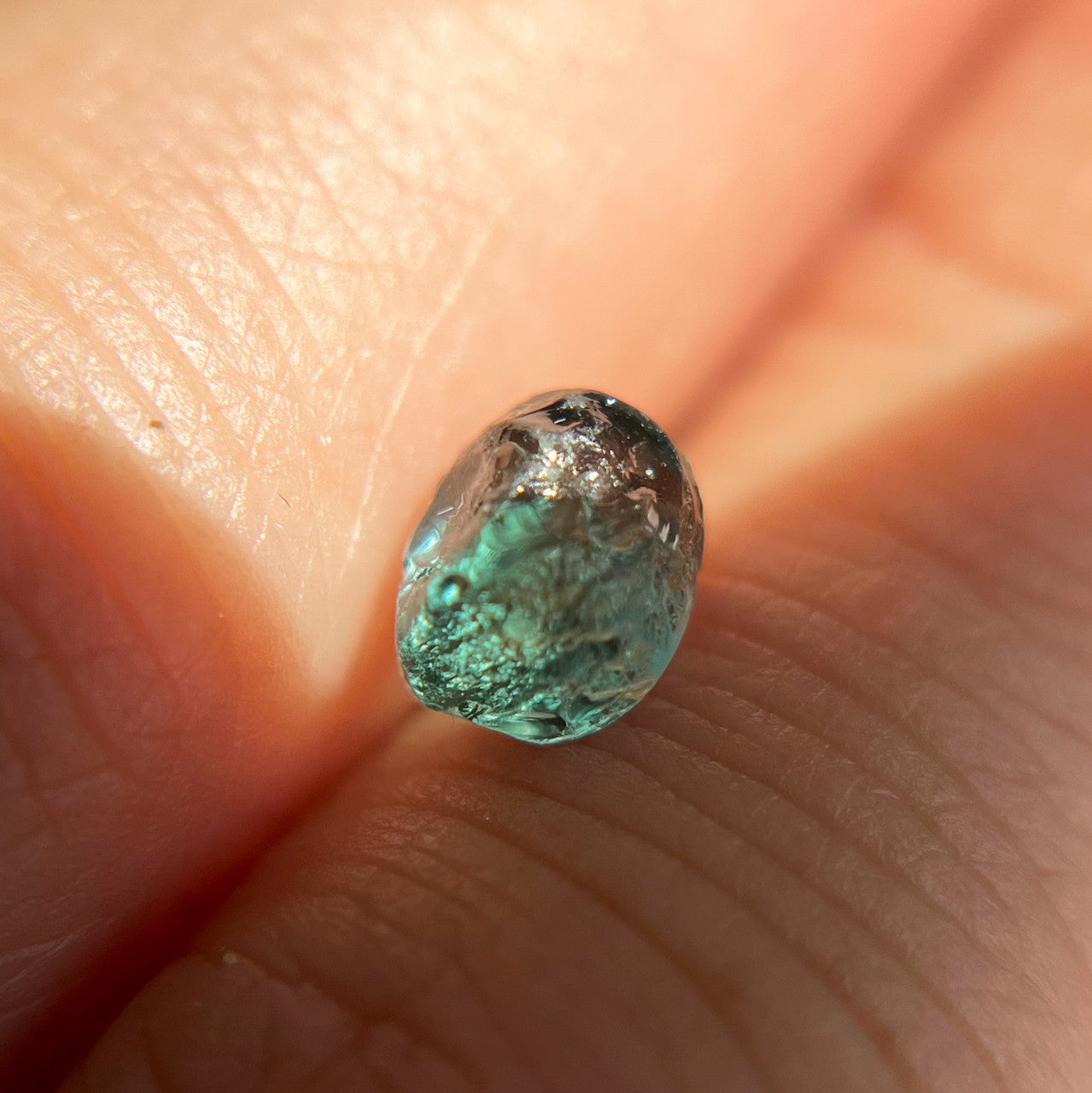 Rough Uncut Blue Green Montana Sapphire