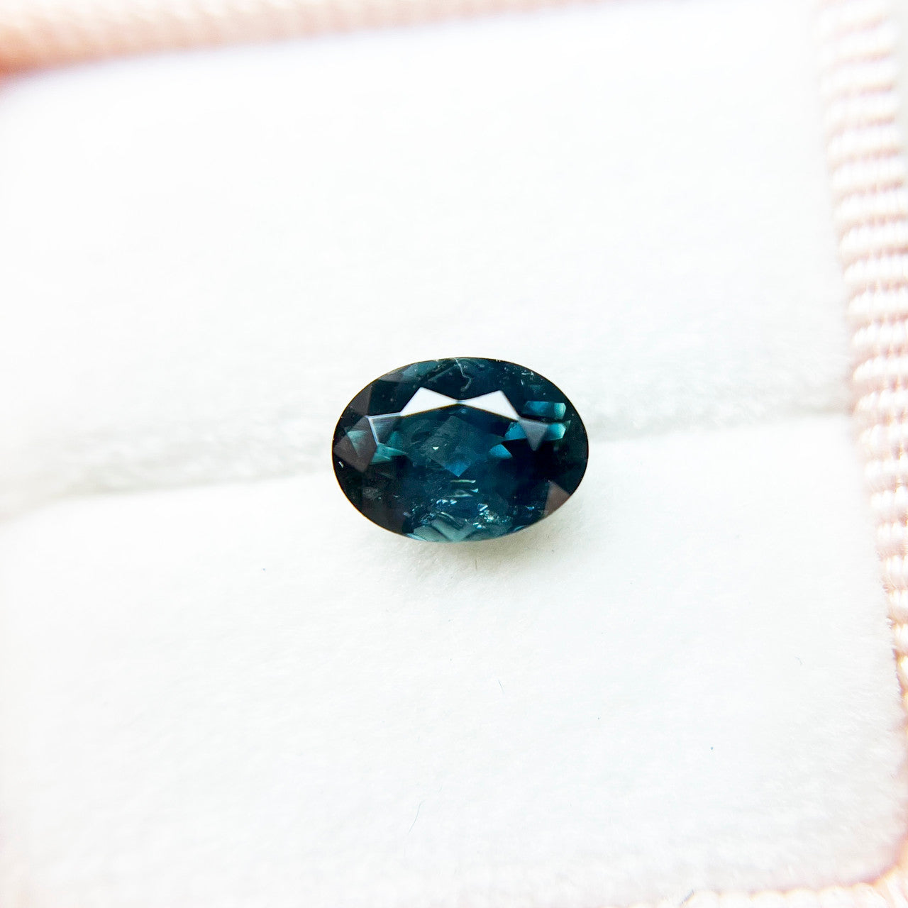 Oval Blue Teal Montana Sapphire