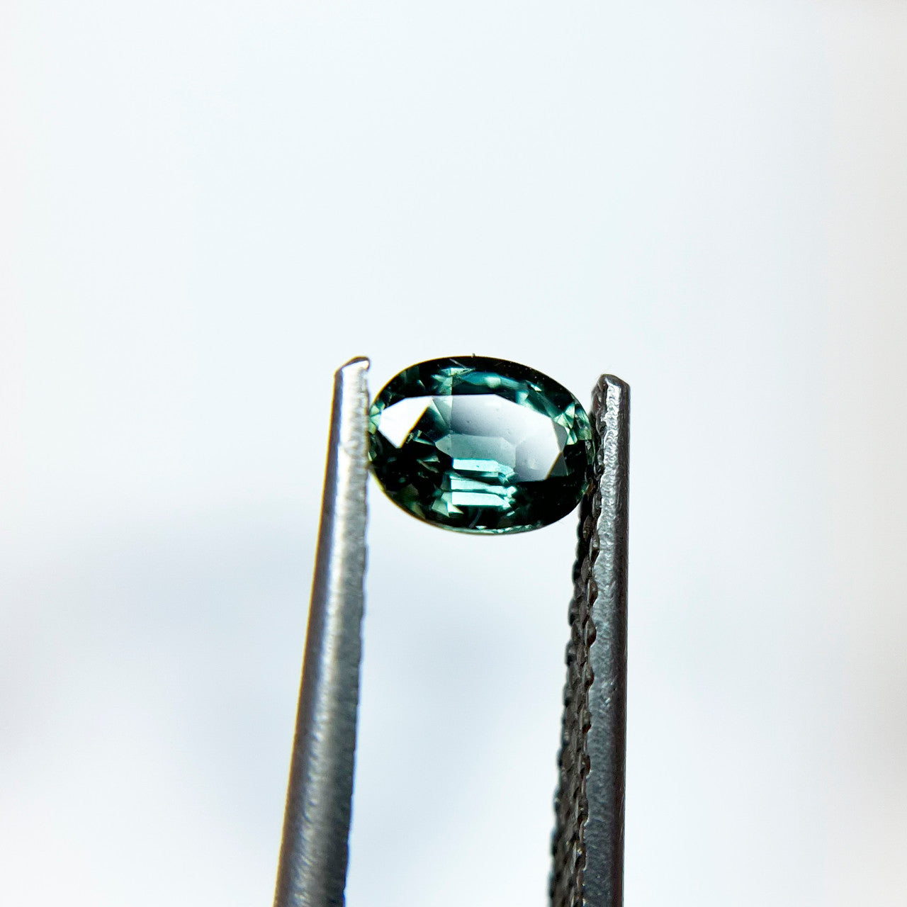 Oval Green Blue Montana Sapphire