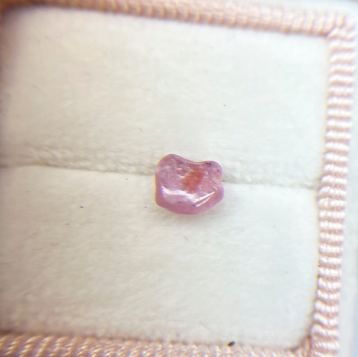 Rough Uncut Pink Orange Bicolor Montana Sapphire
