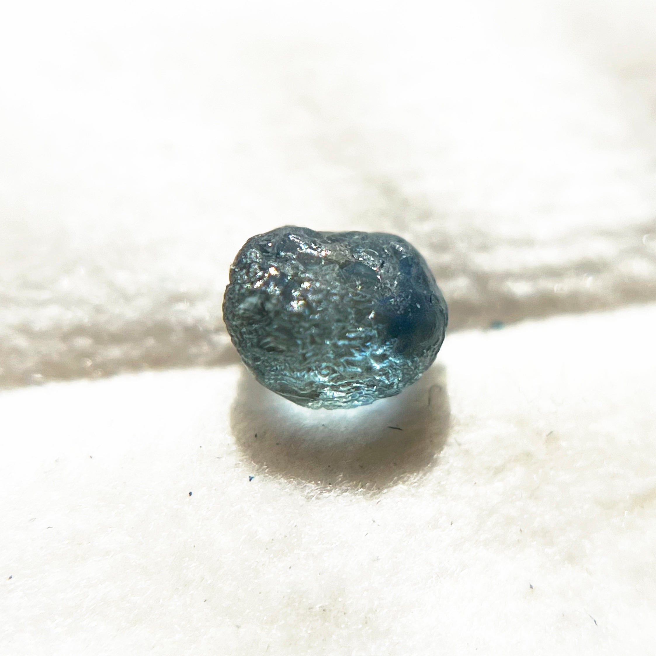 Rough Uncut Teal Blue Montana Sapphire