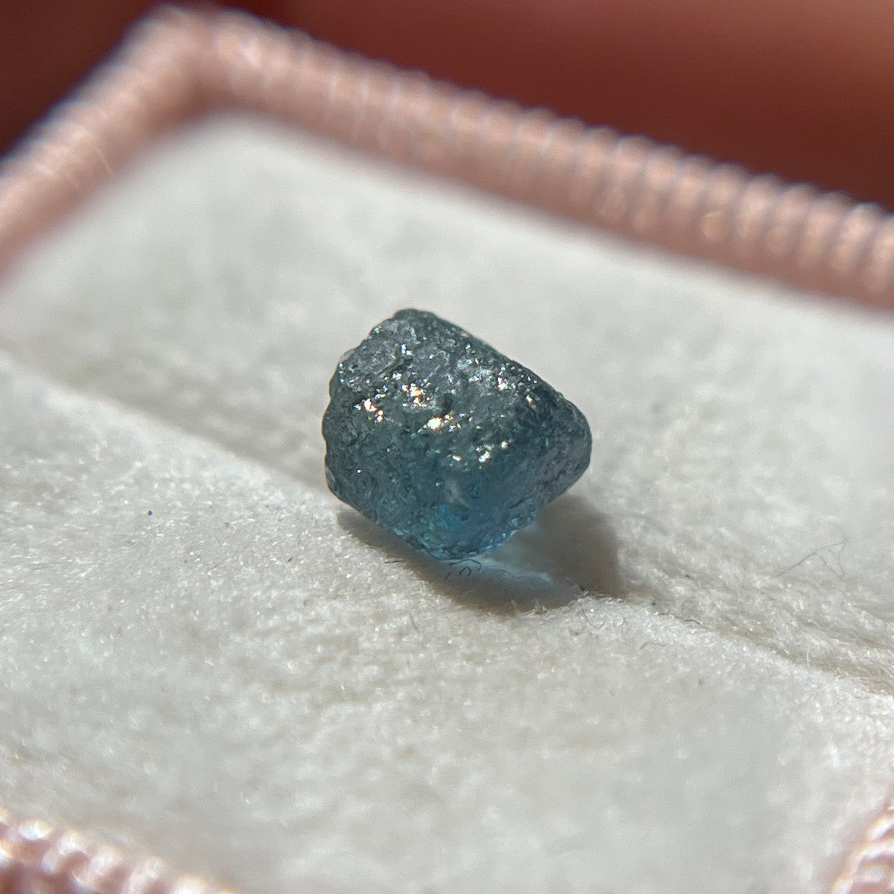 Rough Uncut Teal Blue Montana Sapphire