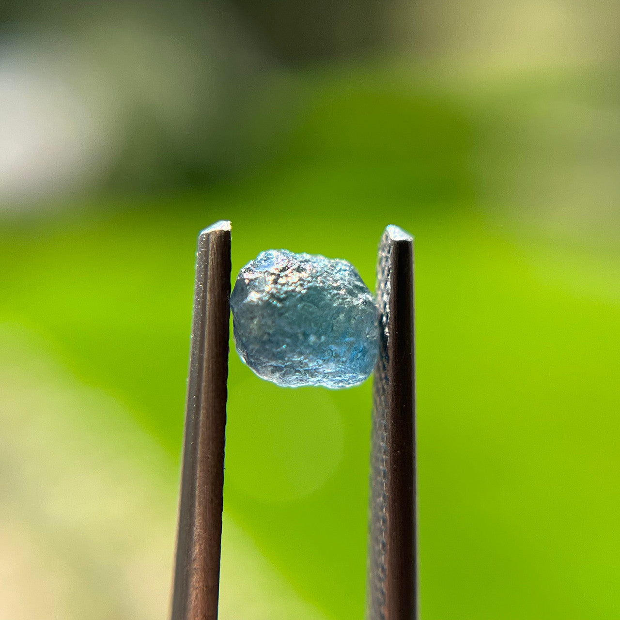 Rough Uncut Teal Blue Montana Sapphire 1027