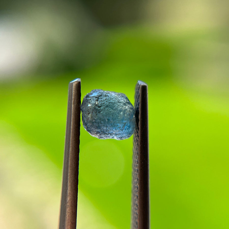 Rough Uncut Teal Blue Montana Sapphire 1027