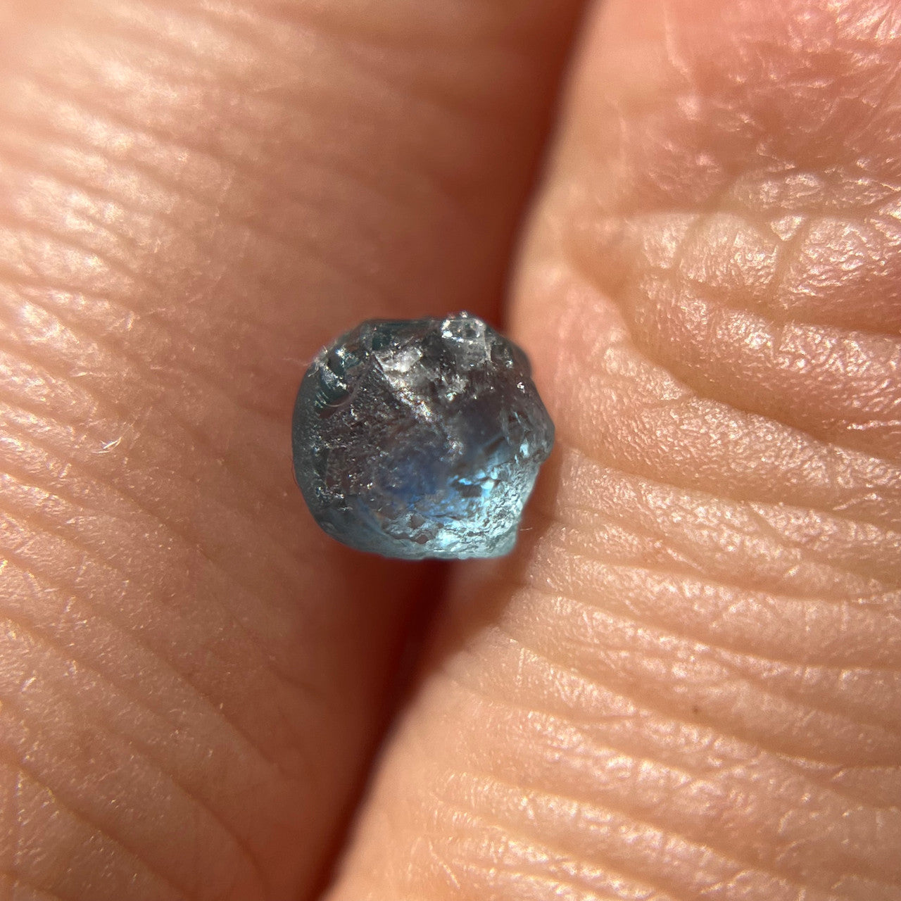 Rough Uncut Teal Blue Montana Sapphire 1029
