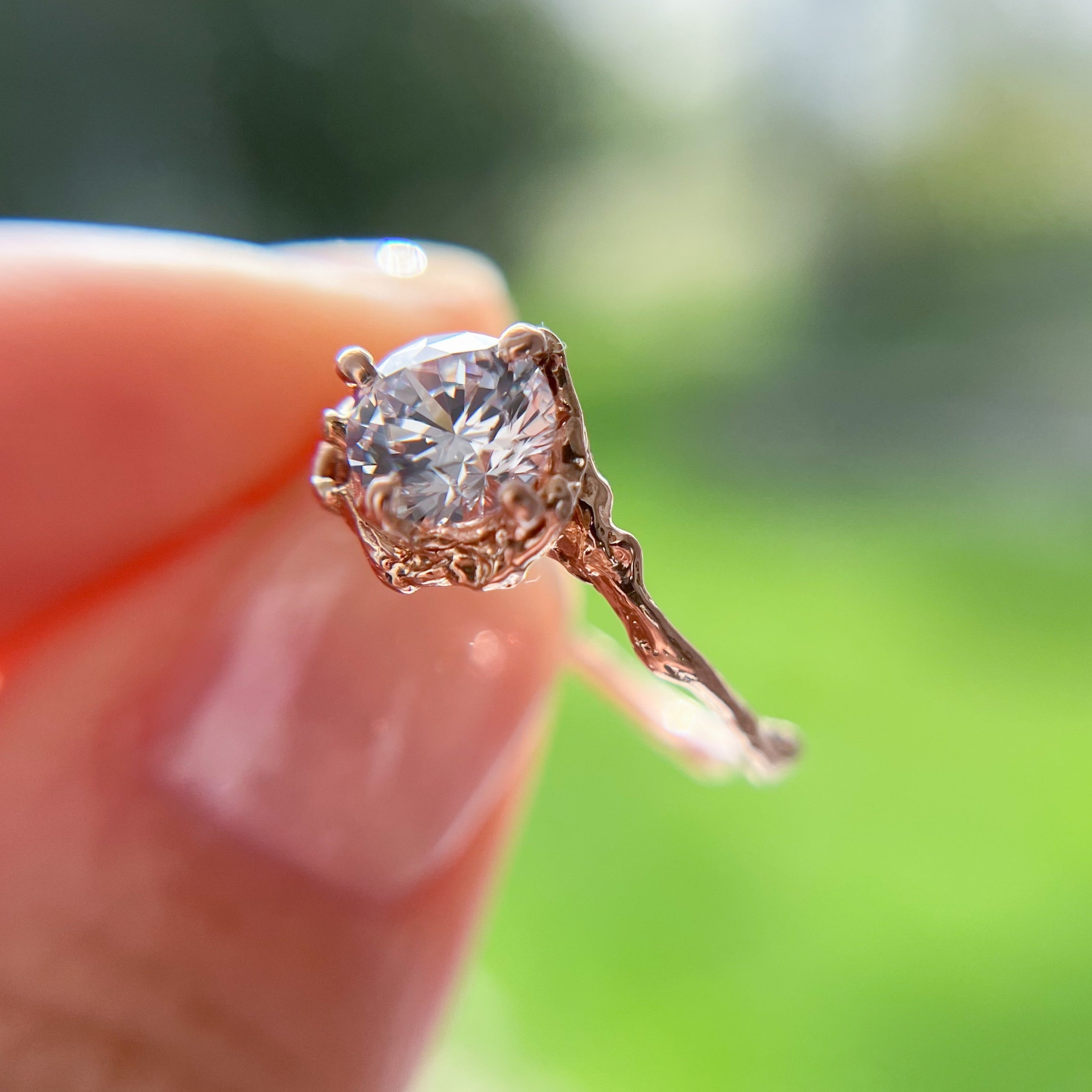 Grande Naples Diamond Solitaire - Ready To Ship
