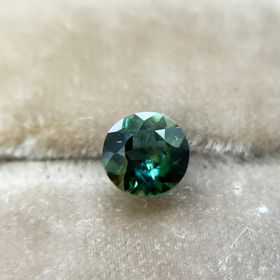 Deep Teal Green Montana Sapphire