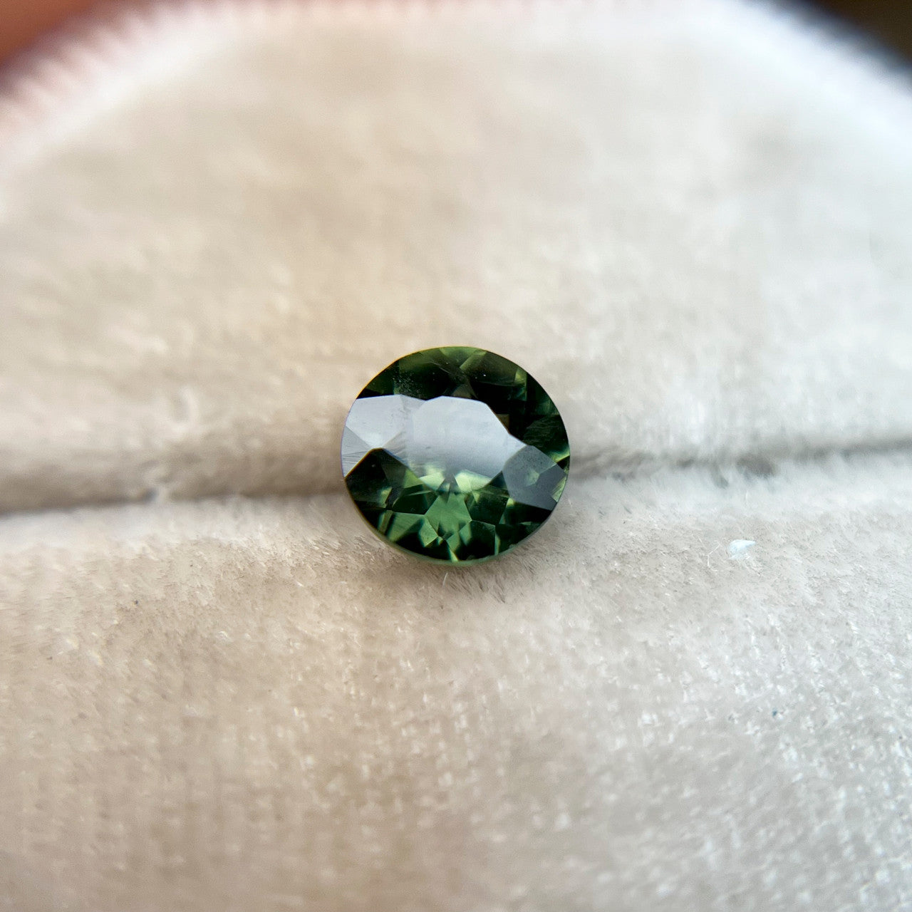 Deep Vibrant Green Montana Sapphire