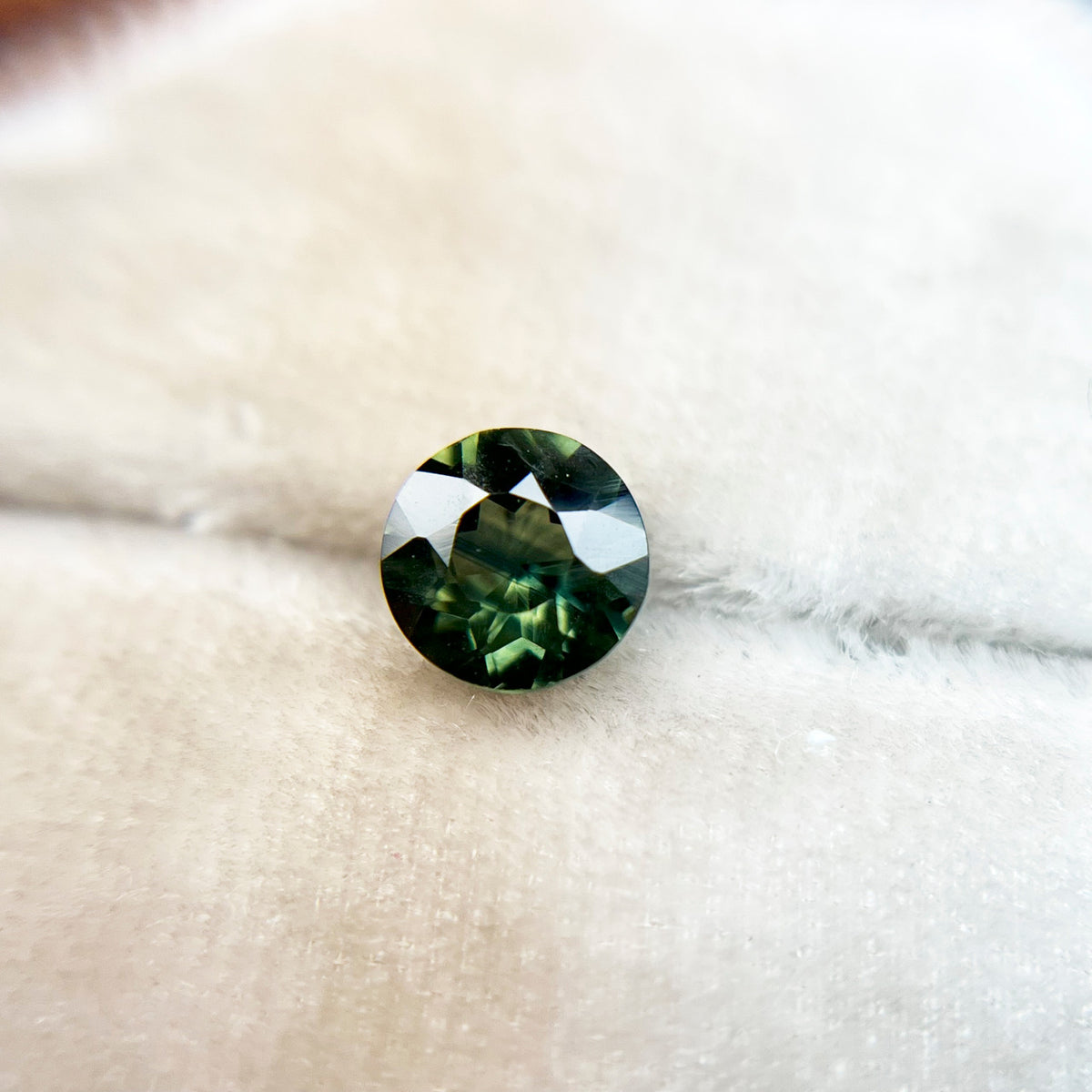 Deep Vibrant Green Montana Sapphire