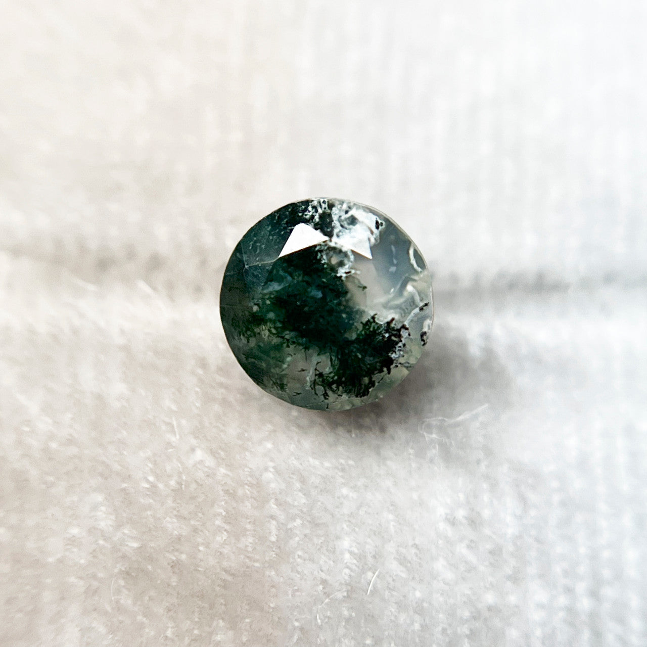 Dark Green Moss Agate