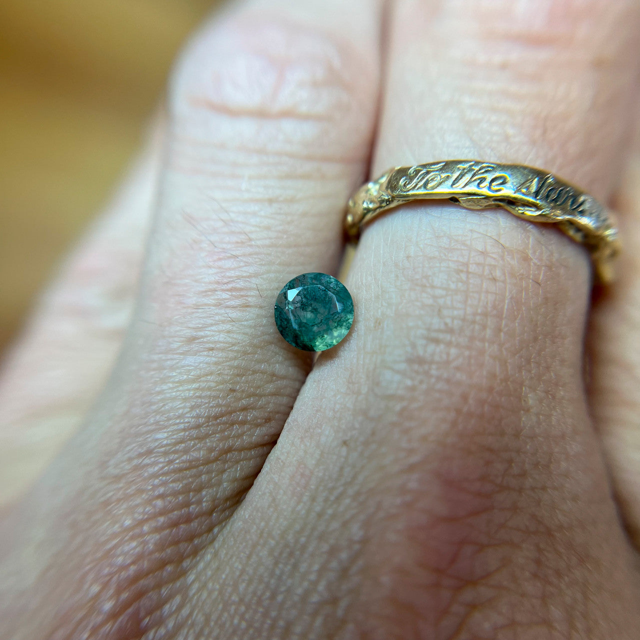 6mm Moss Agate