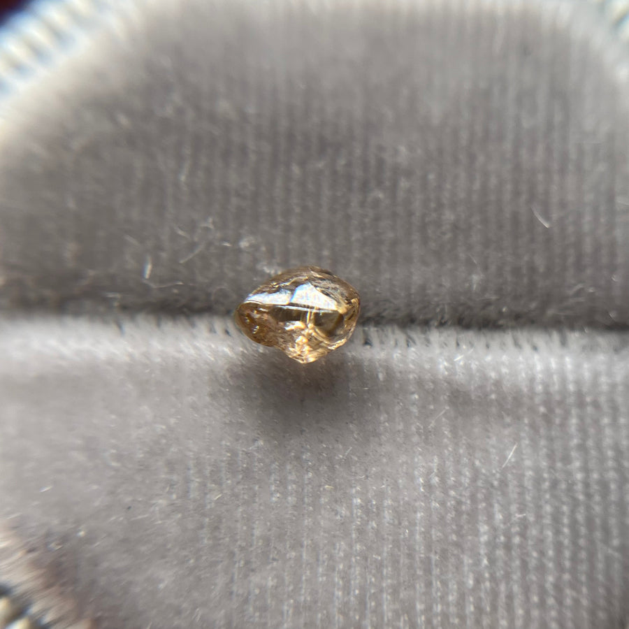 Rough Uncut Champagne Diamond
