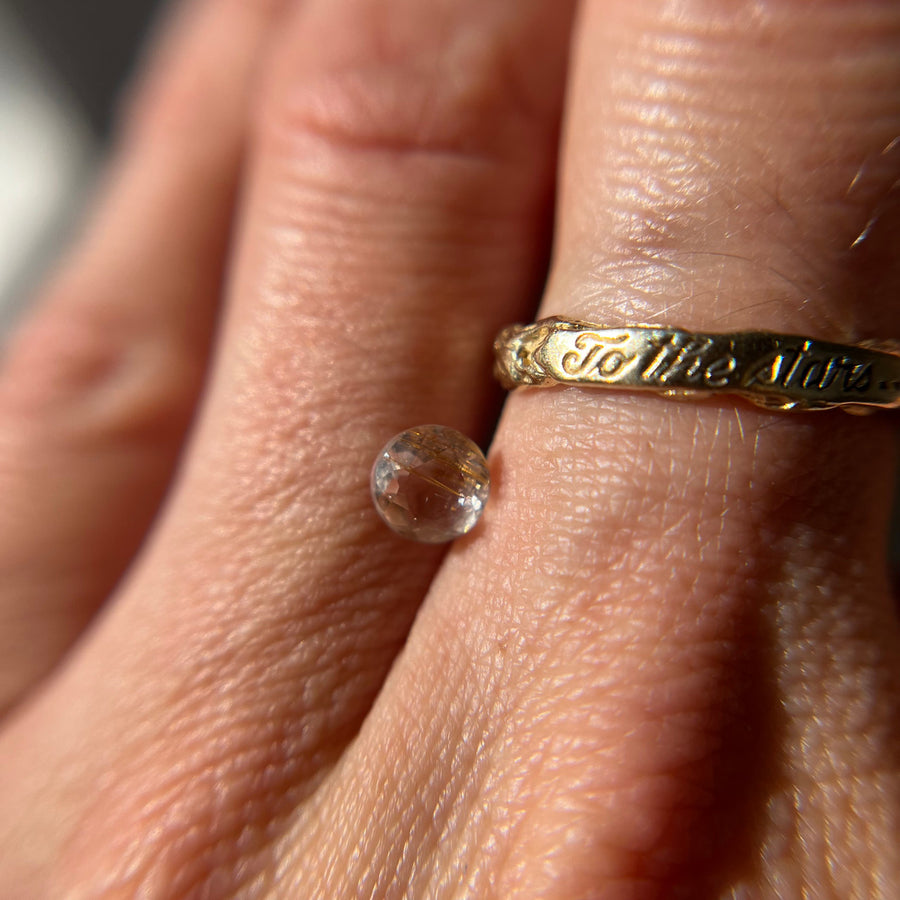 Warm Gold Rutilated Quartz