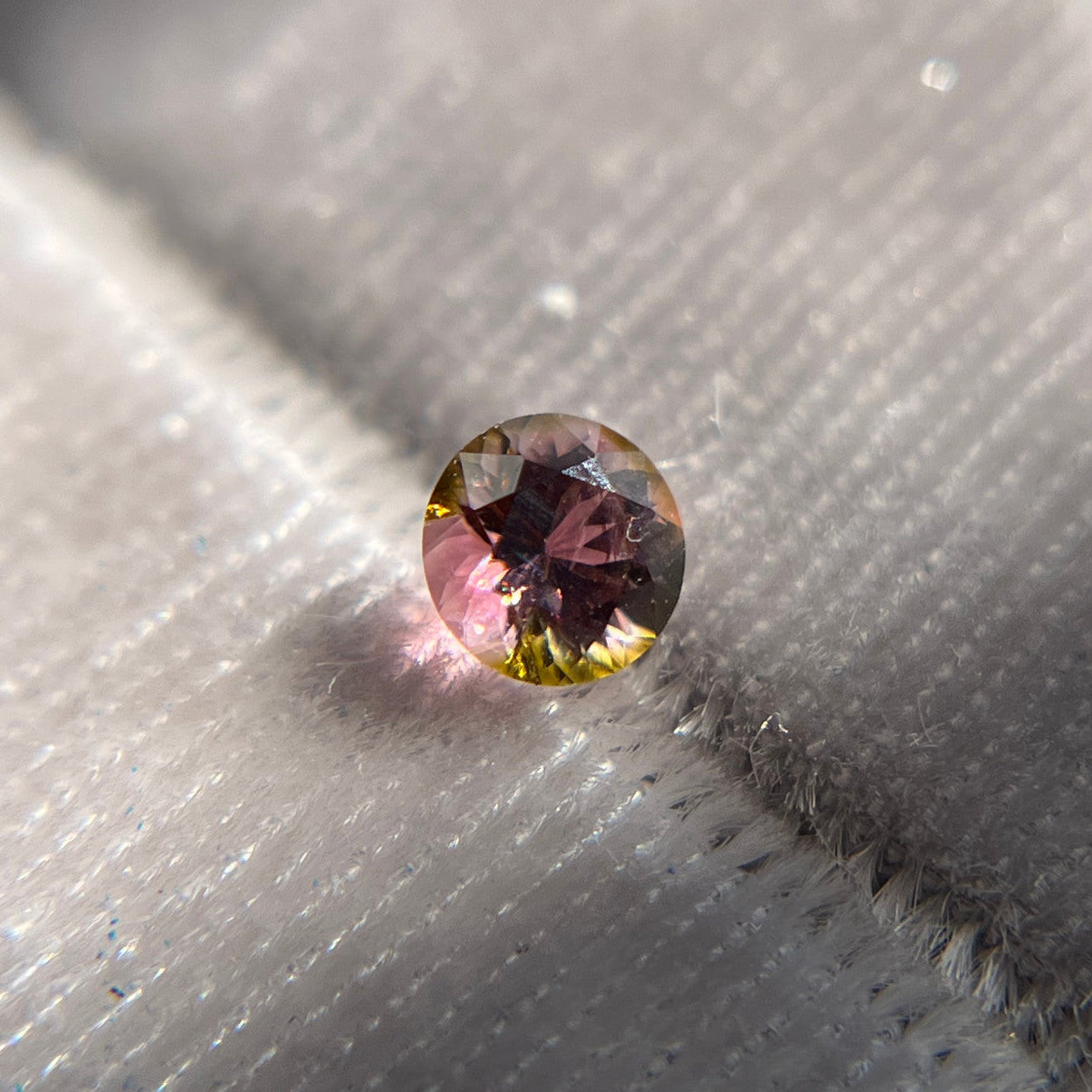 Parti Colour Pink Watermelon Rind Tourmaline