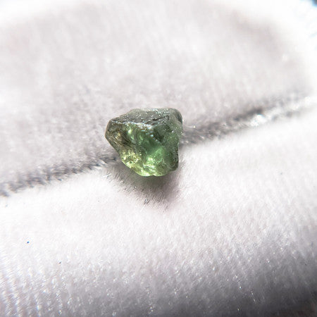 Rough Australian Blue Green Geometric Sapphire
