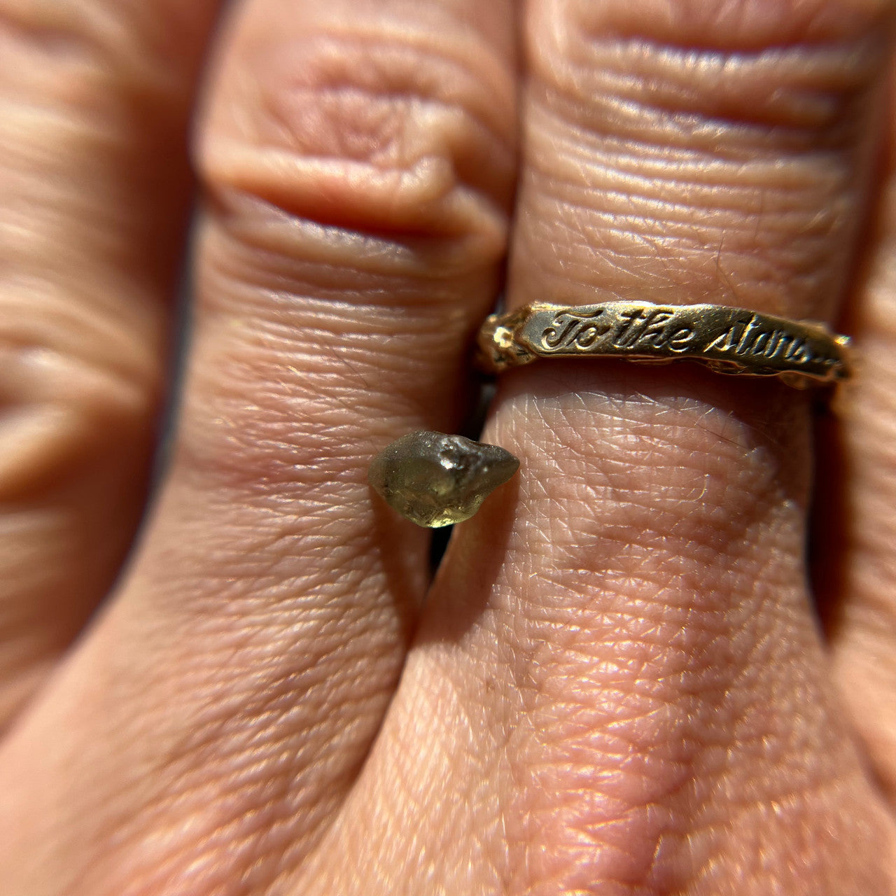 Rough Australian Olive Green Sapphire
