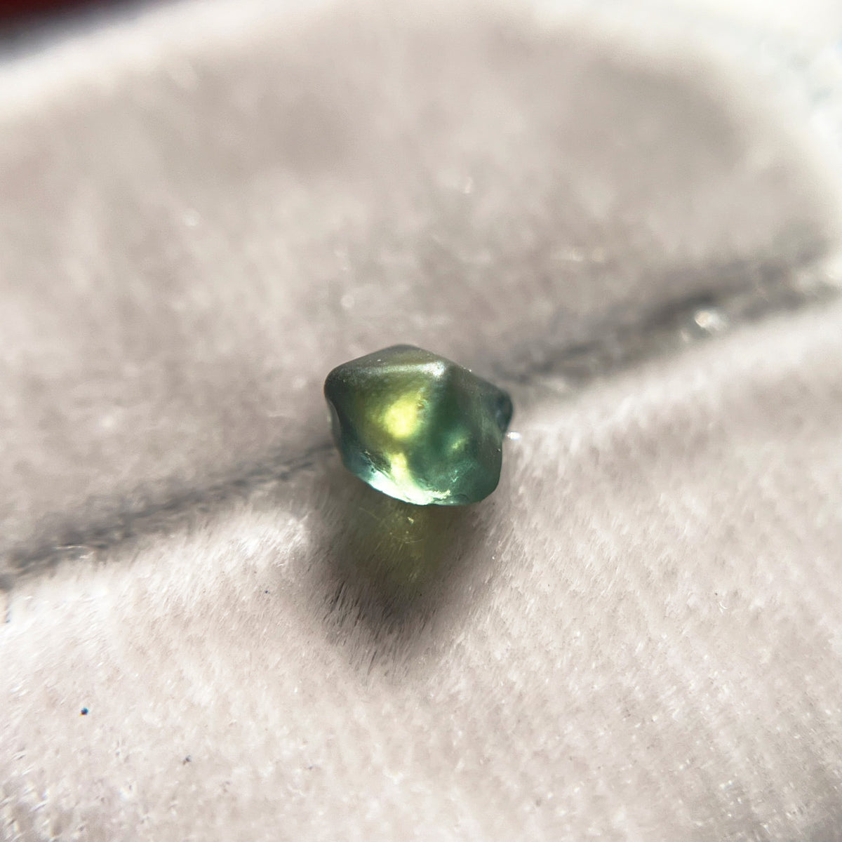 Rough Australian Bicolor Blue Green Sapphire