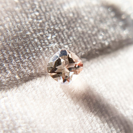 Pale Blush Cushion Cut Morganite