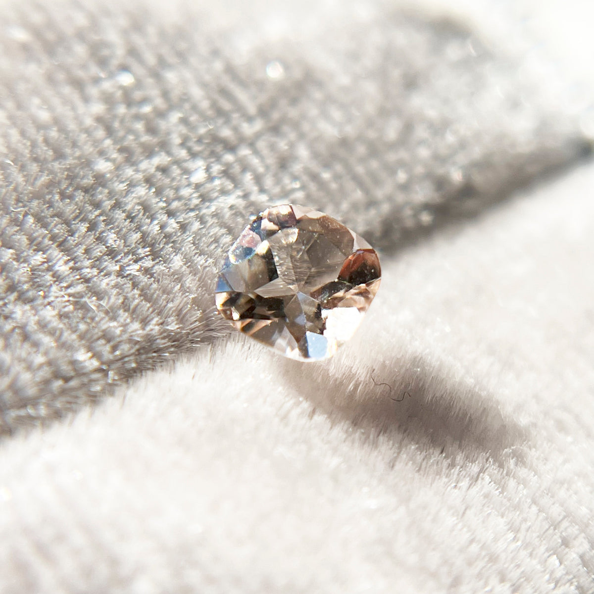 Pale Blush Cushion Cut Morganite