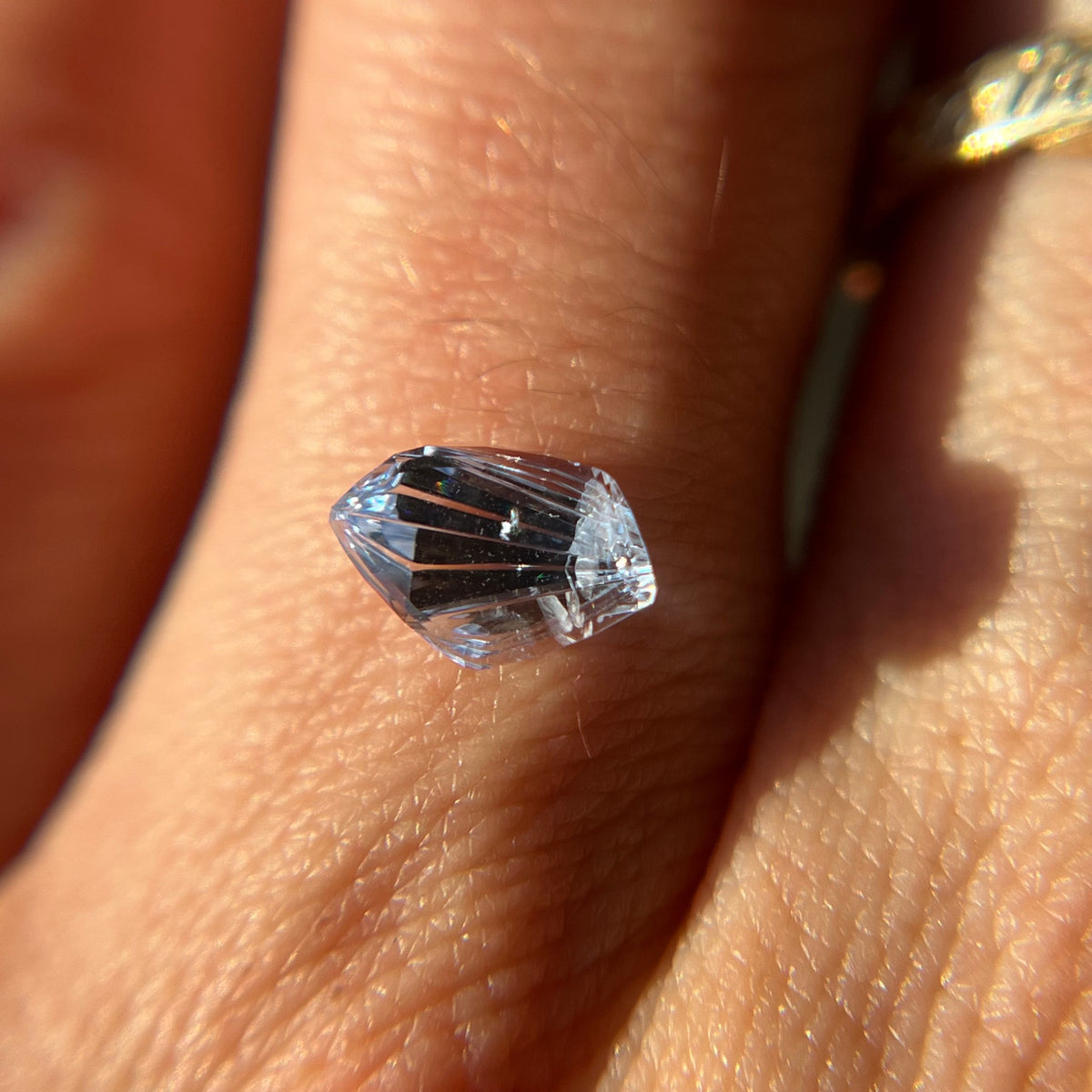 Blue Sapphire Dreamscape™ Cut by John Dyer