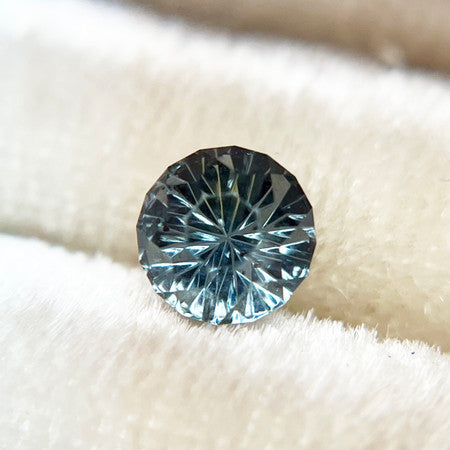Parti Color Teal Sapphire StarBrite™ Cut by John Dyer