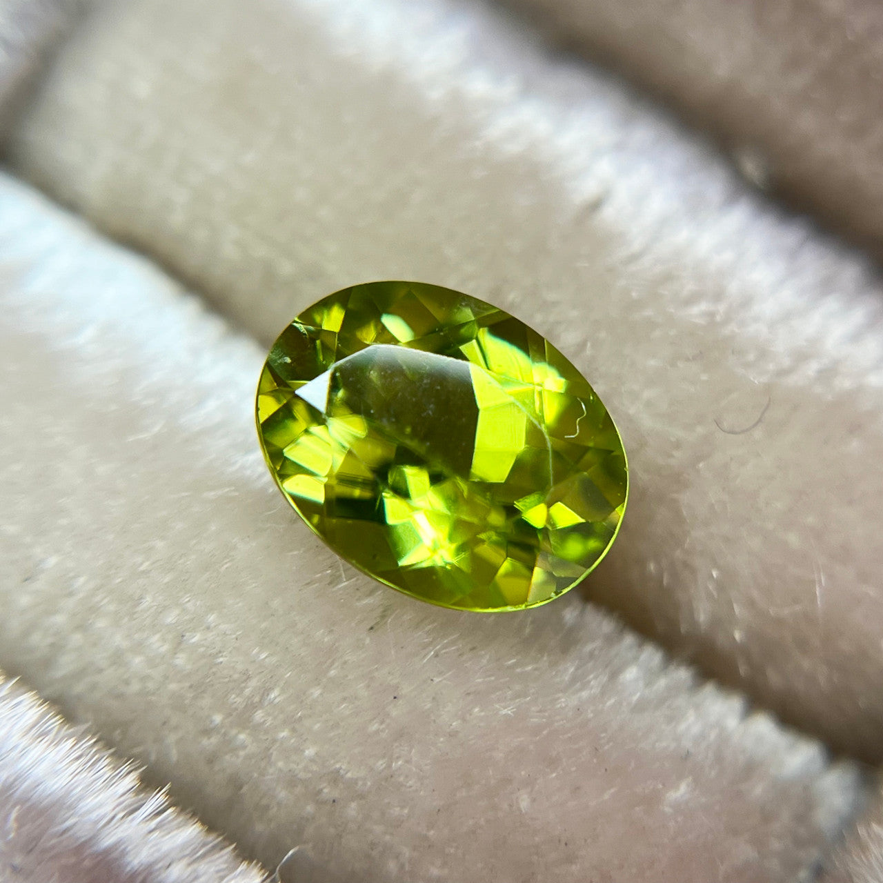Bright Oval Arizona Peridot
