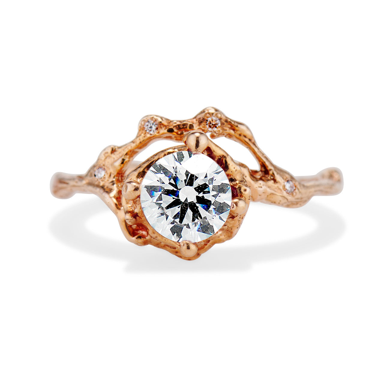 Naples Diamond Half Halo Ring