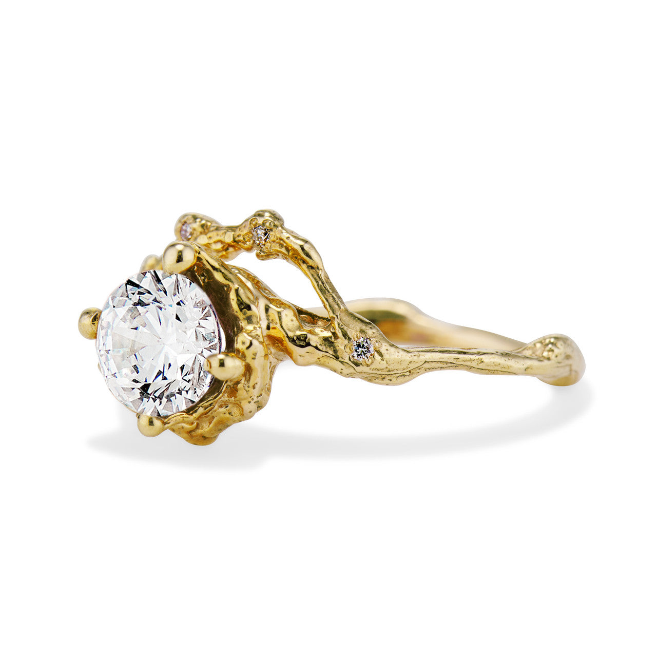 Naples Diamond Half Halo Ring