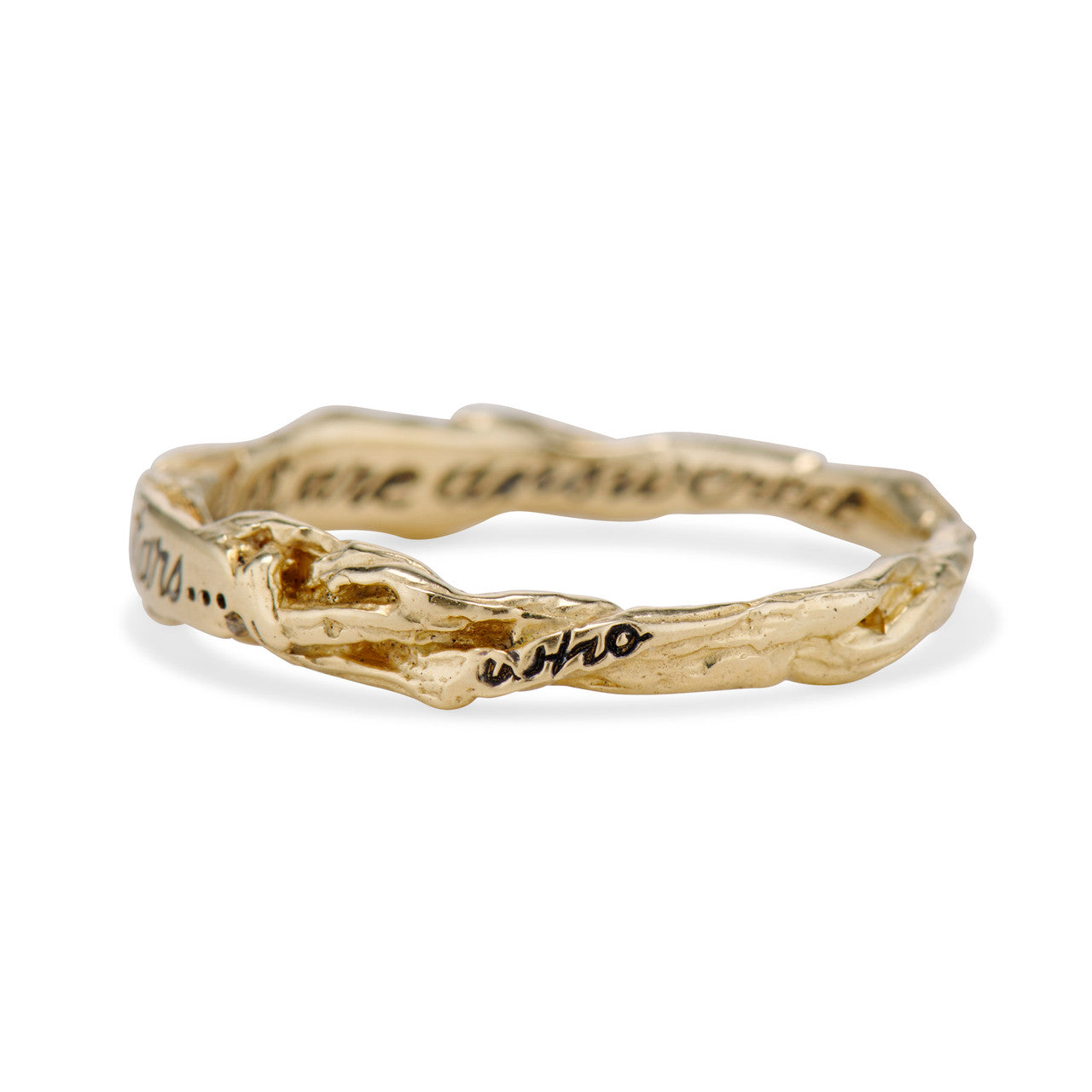 To The Stars Who Listen... Woodland Signet Ring