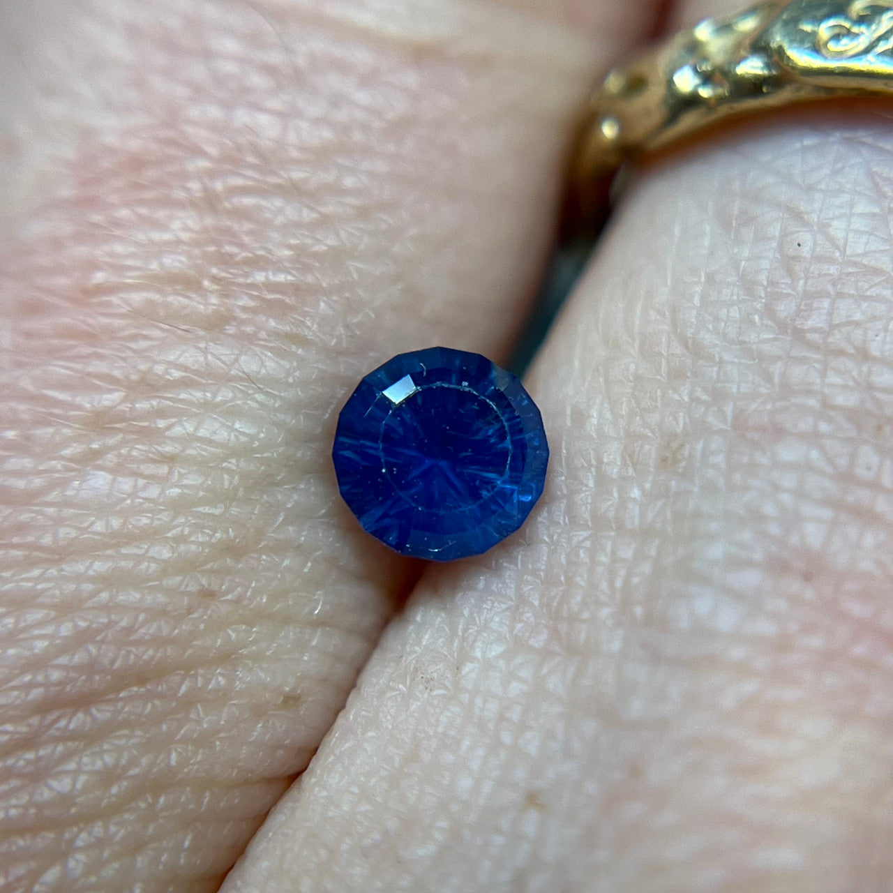 Royal Blue Sapphire Star Brite™ Cut by John Dyer