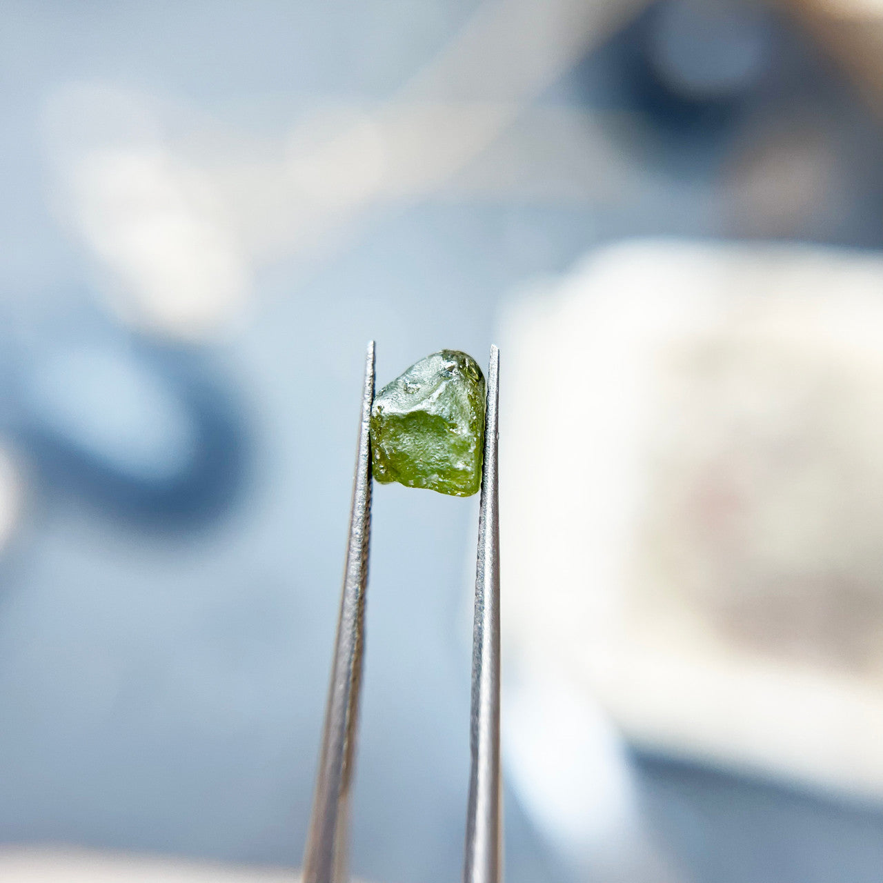 Rough Deep Green Australian Sapphire