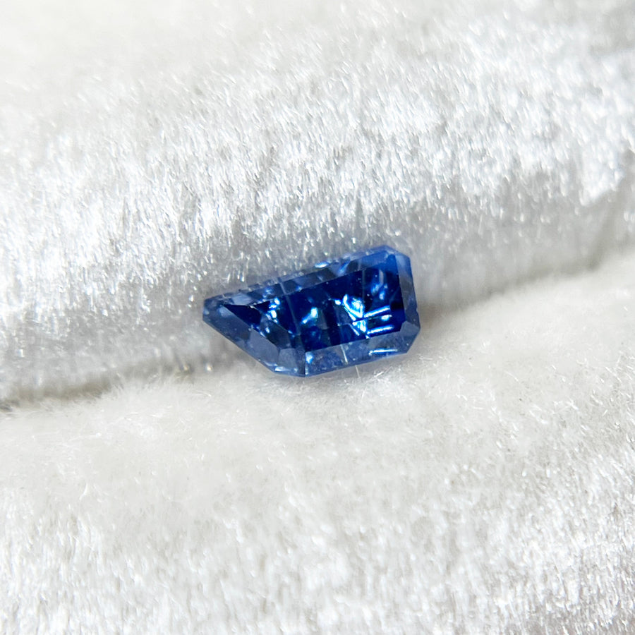 Blue Sapphire Freeform Dreamscape™ Cut by John Dyer
