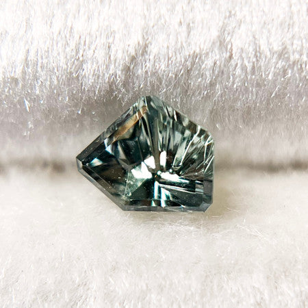 Teal Sapphire Freeform Dreamscape™ Cut by John Dyer