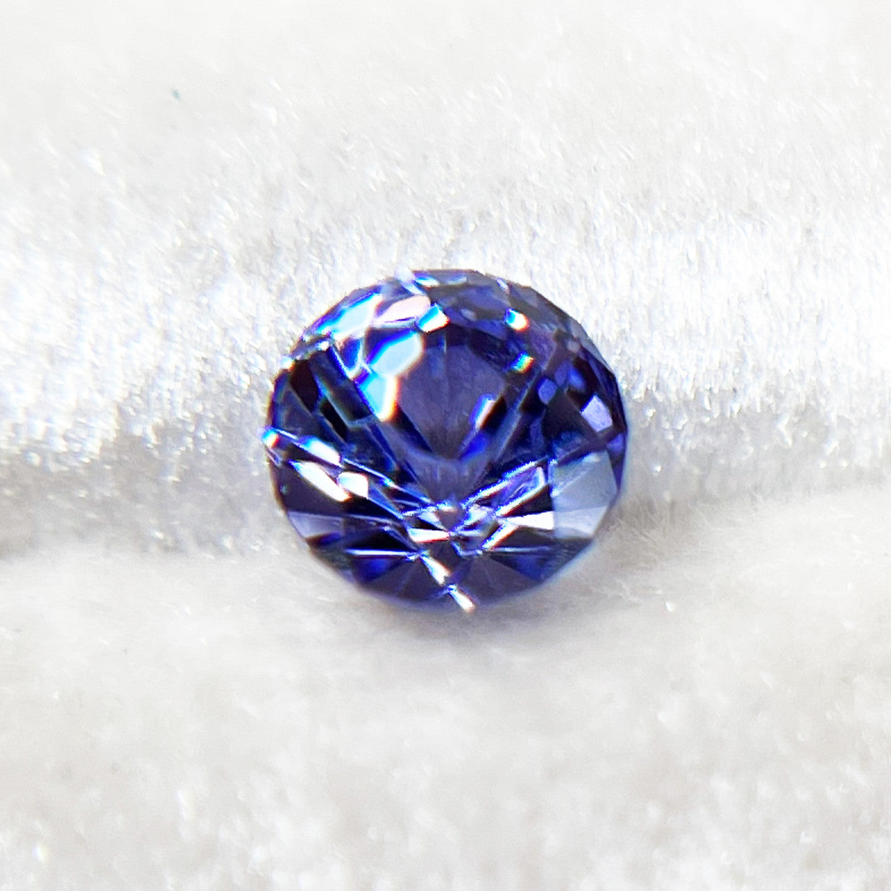 Tanzanite Round SunBurst™ Cut by John Dyer