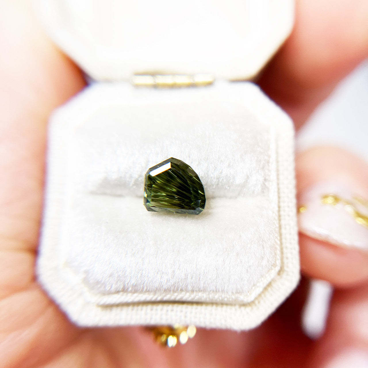Green Tourmaline Freeform Dreamscape™ Cut by John Dyer